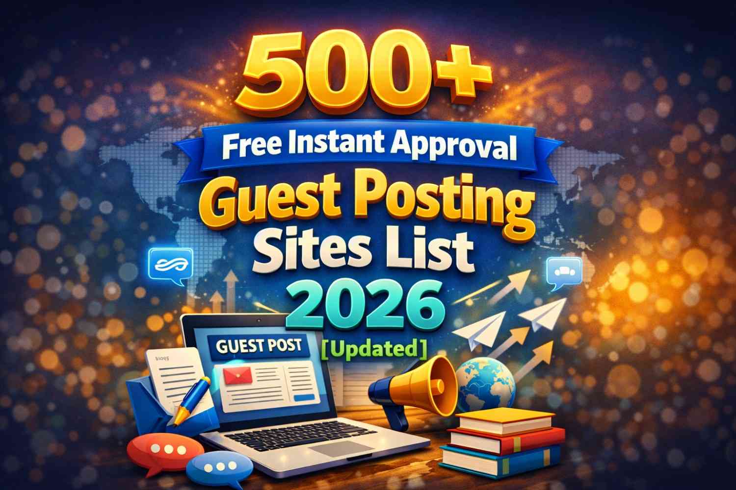 Free Guest Posting Sites List More Then 500+ 2026 [Updated] - Tool Sy Bee