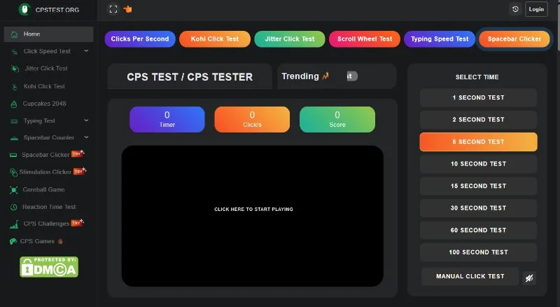 spacebar clicker tools